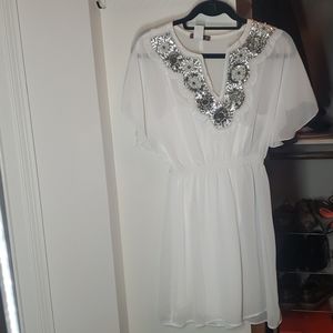 White dress